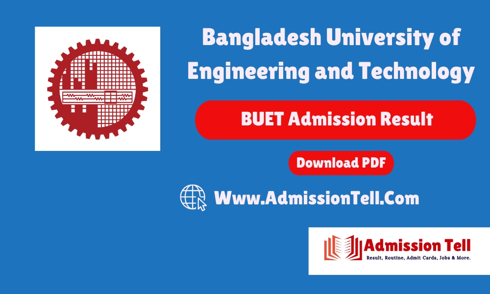 BUET Admission Result