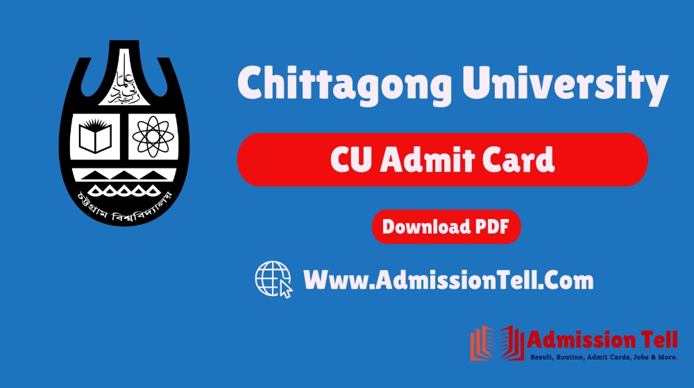 CU Admit Card 2025 Download