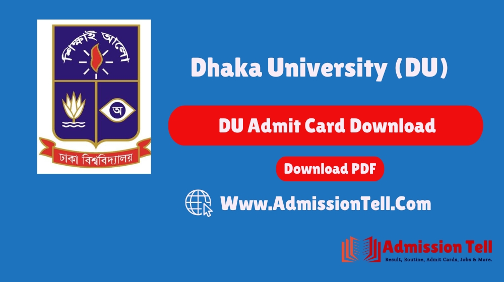 DU Admit Card Download