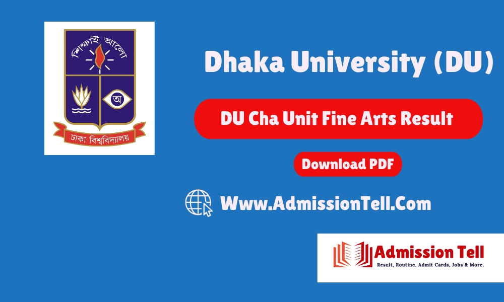 Dhaka University (DU) Cha Unit Fine Arts Result