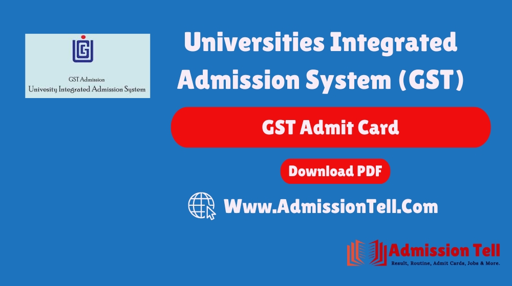 GST Admit Card Download