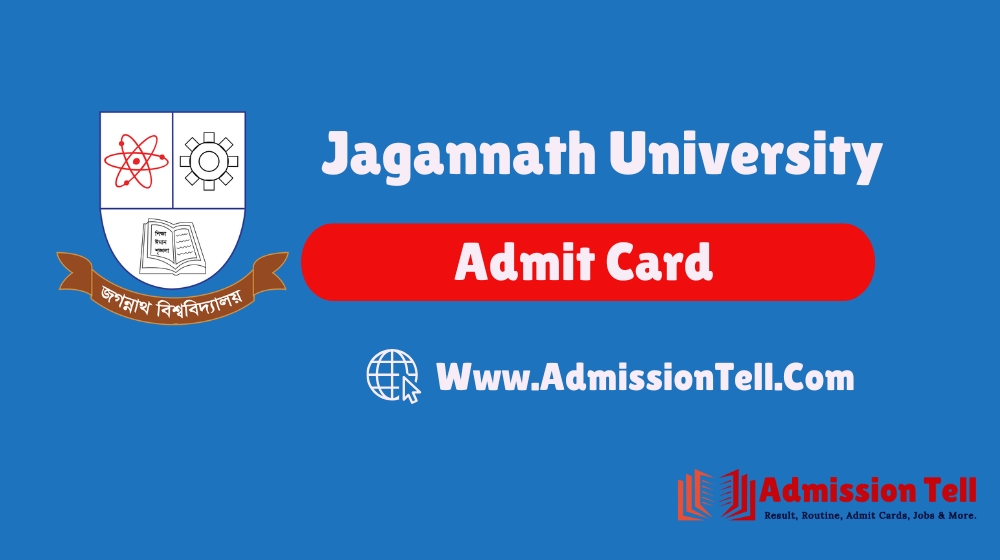 Jagannath University Admit Card