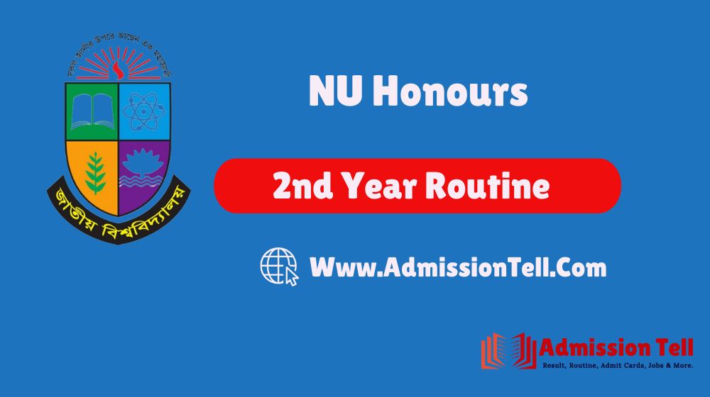 NU Honours 2nd Year Routine